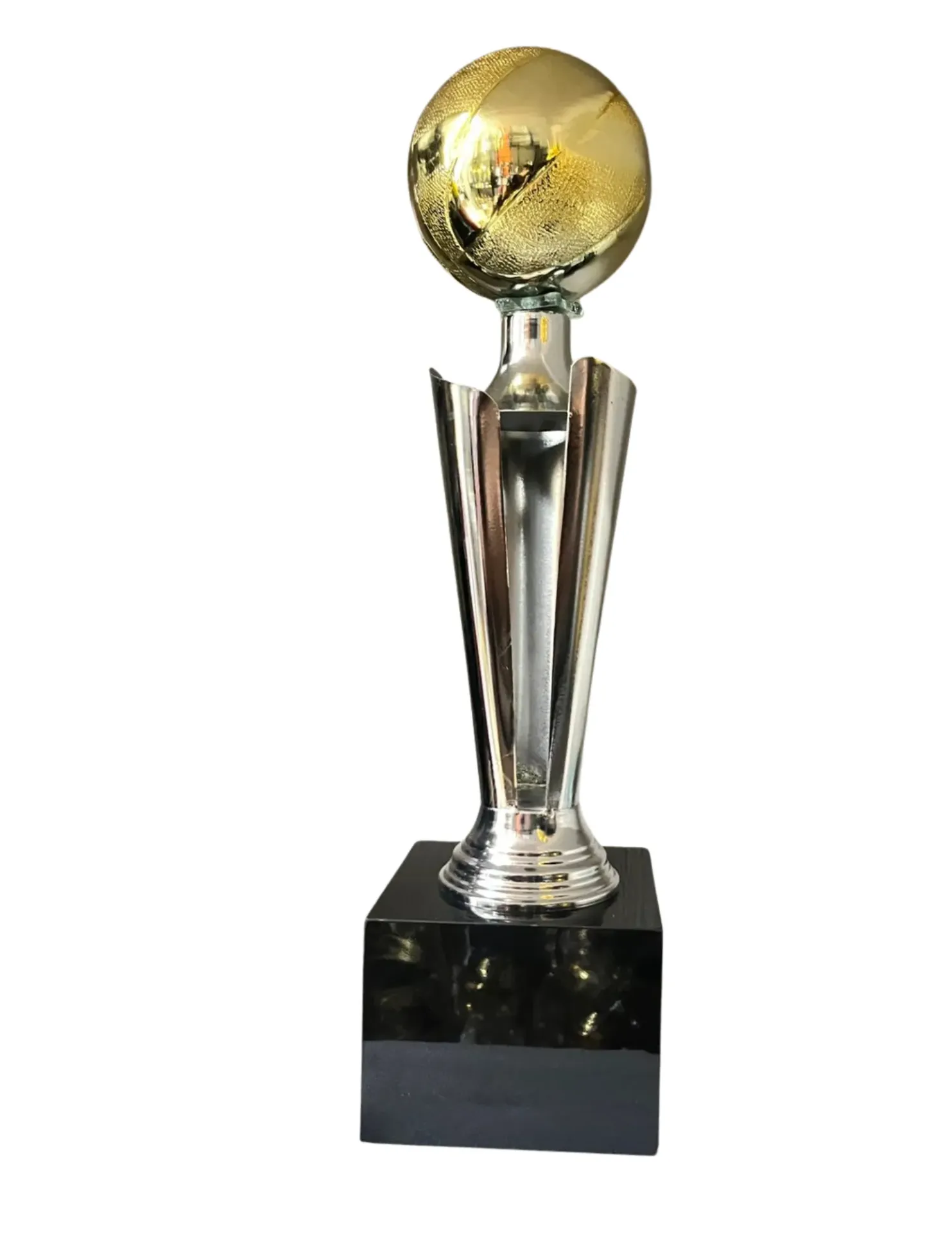 Antorcha Abierta Oro con Plata  Basketbol 75 cm