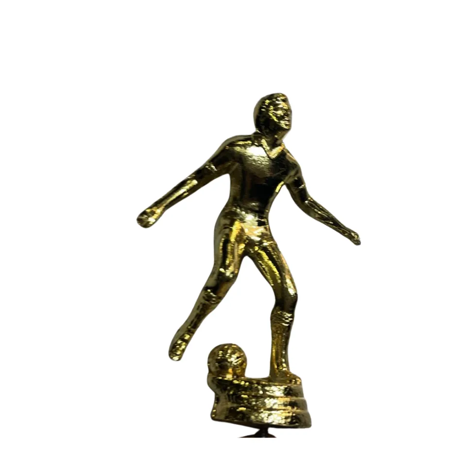 futbol figura oro