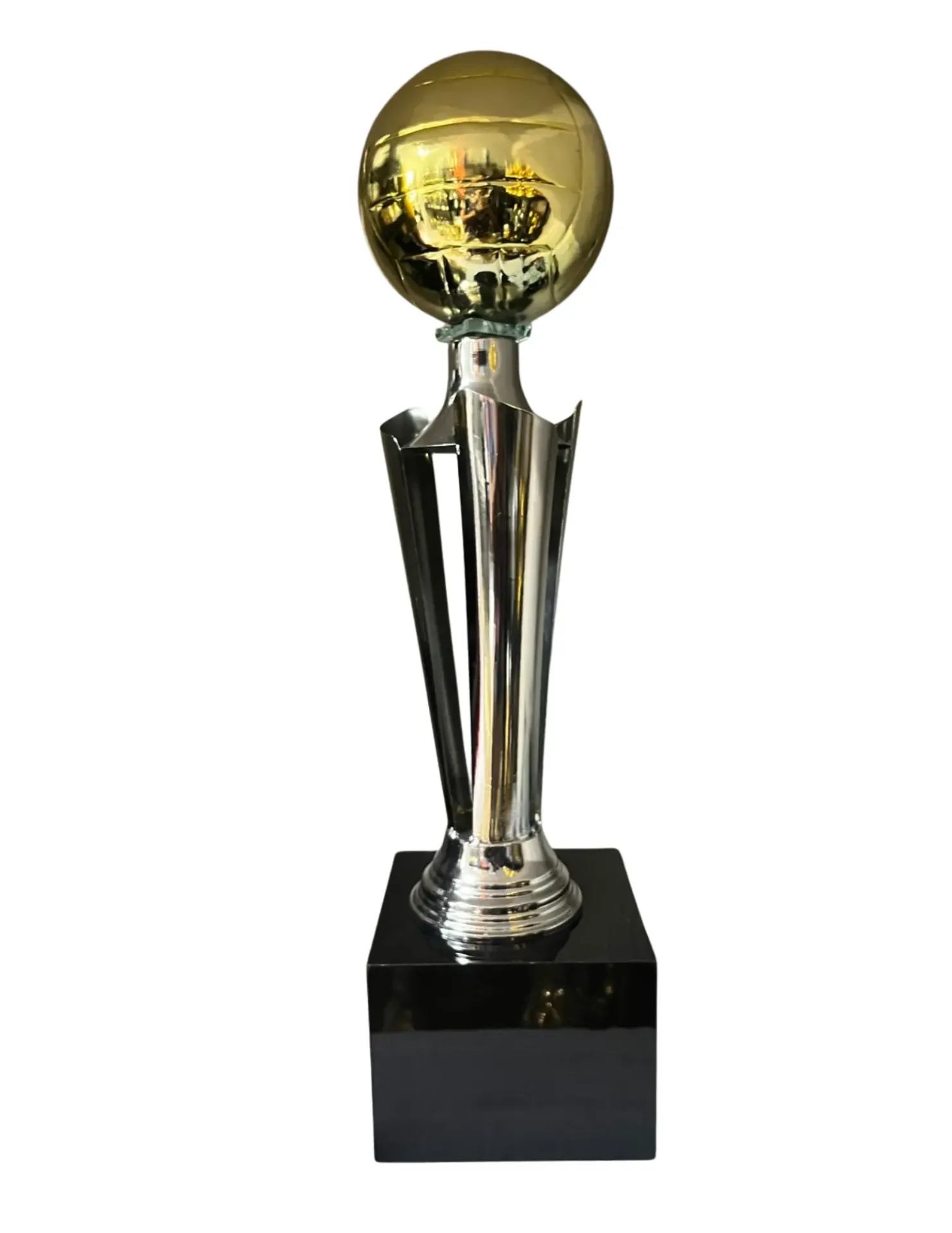 Antorcha Abierta Oro con Plata  Voleybol 75 cm