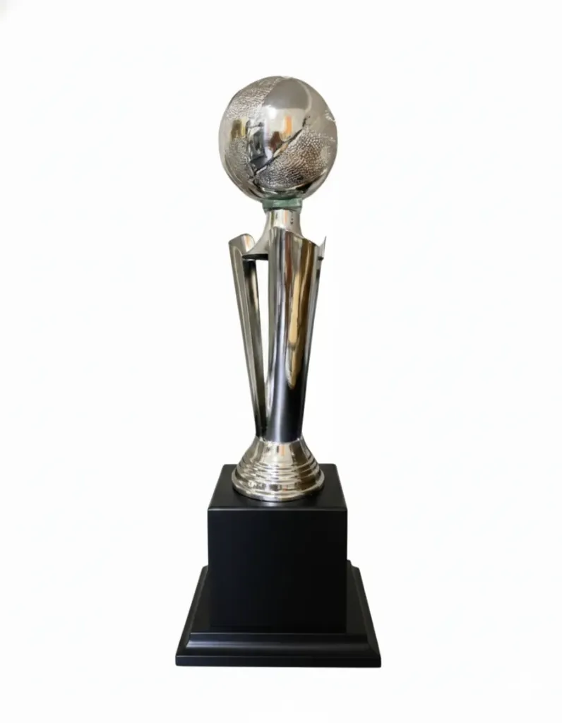 Antorcha abierta plata basketbol 55 cm