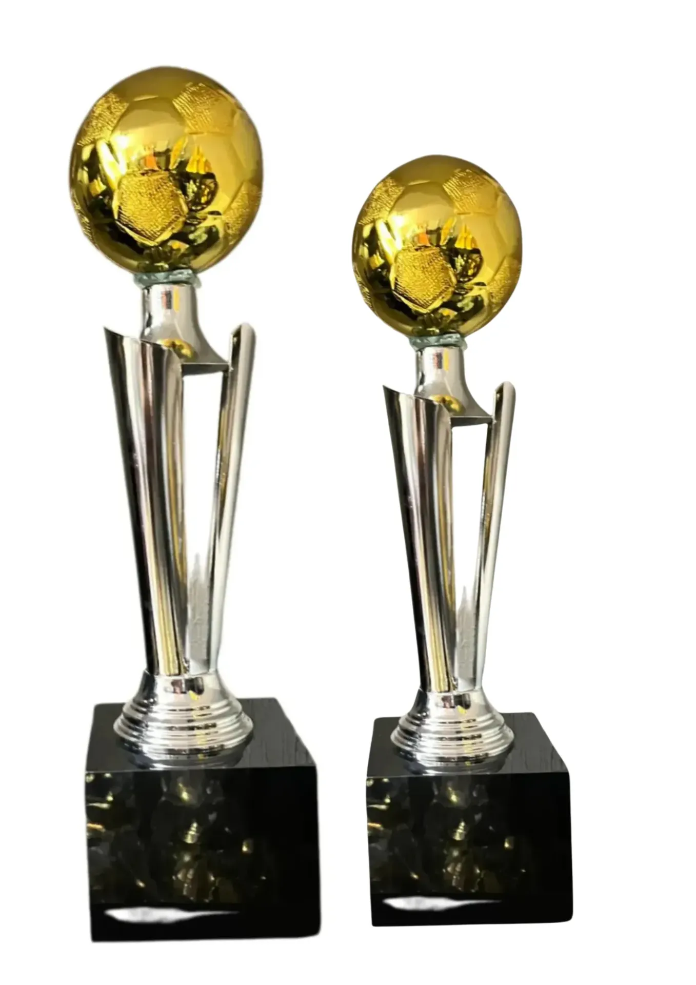 Antorcha Abierta Oro con Plata Futbol Dupla