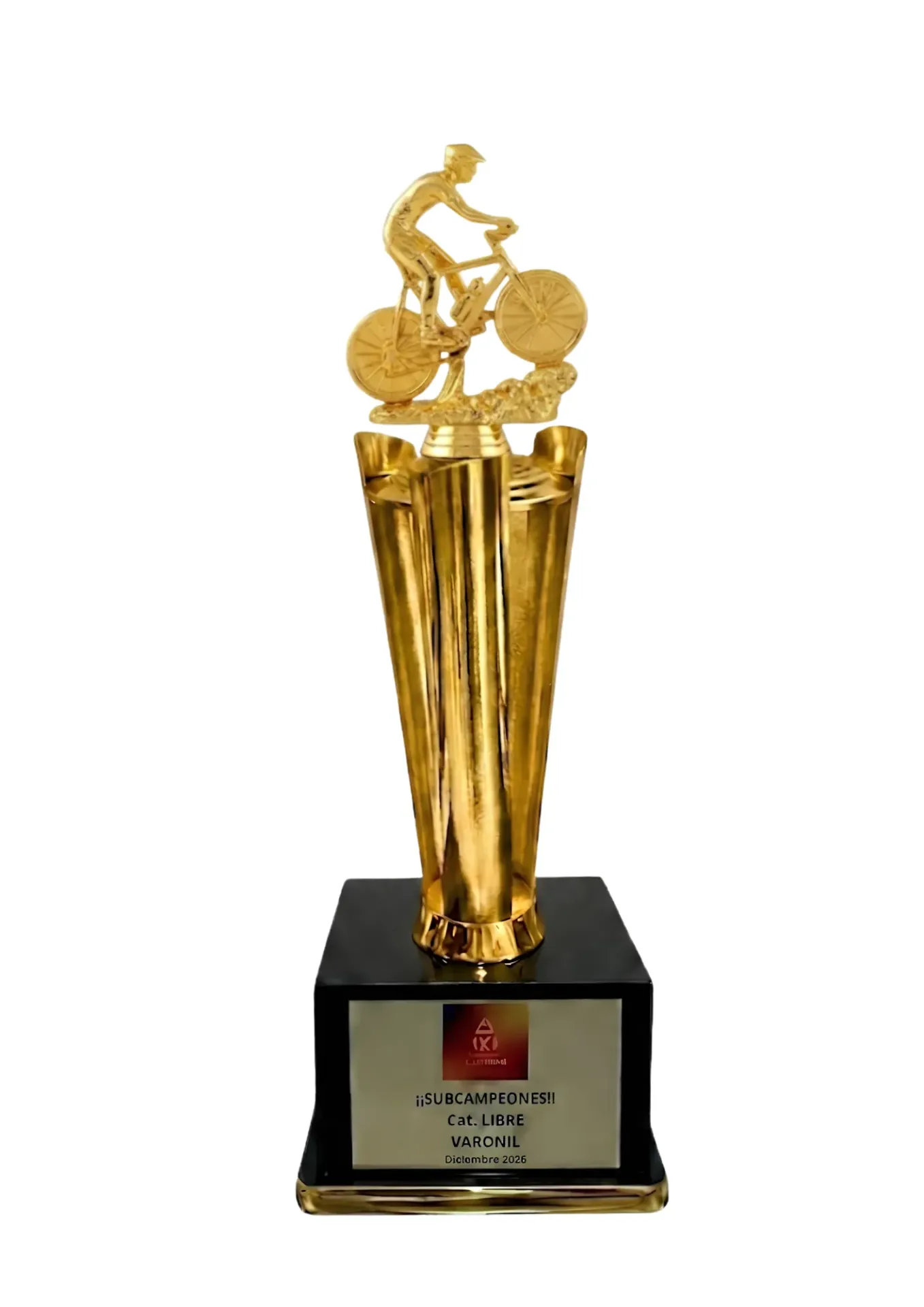 Antorcha Abierta Oro Ciclismo 75 cm