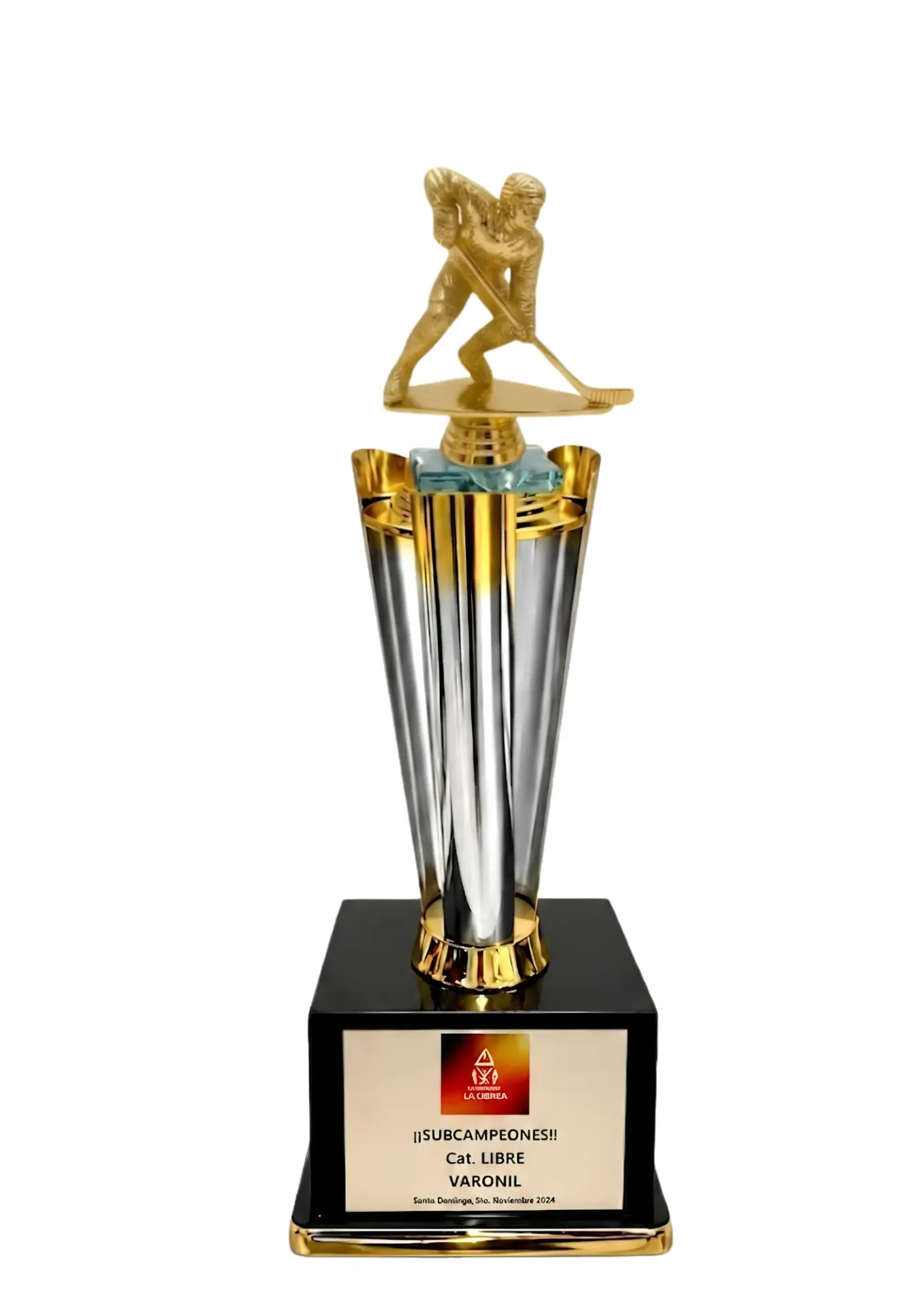 Antorcha Abierta Oro con plata Hockey 55 cm