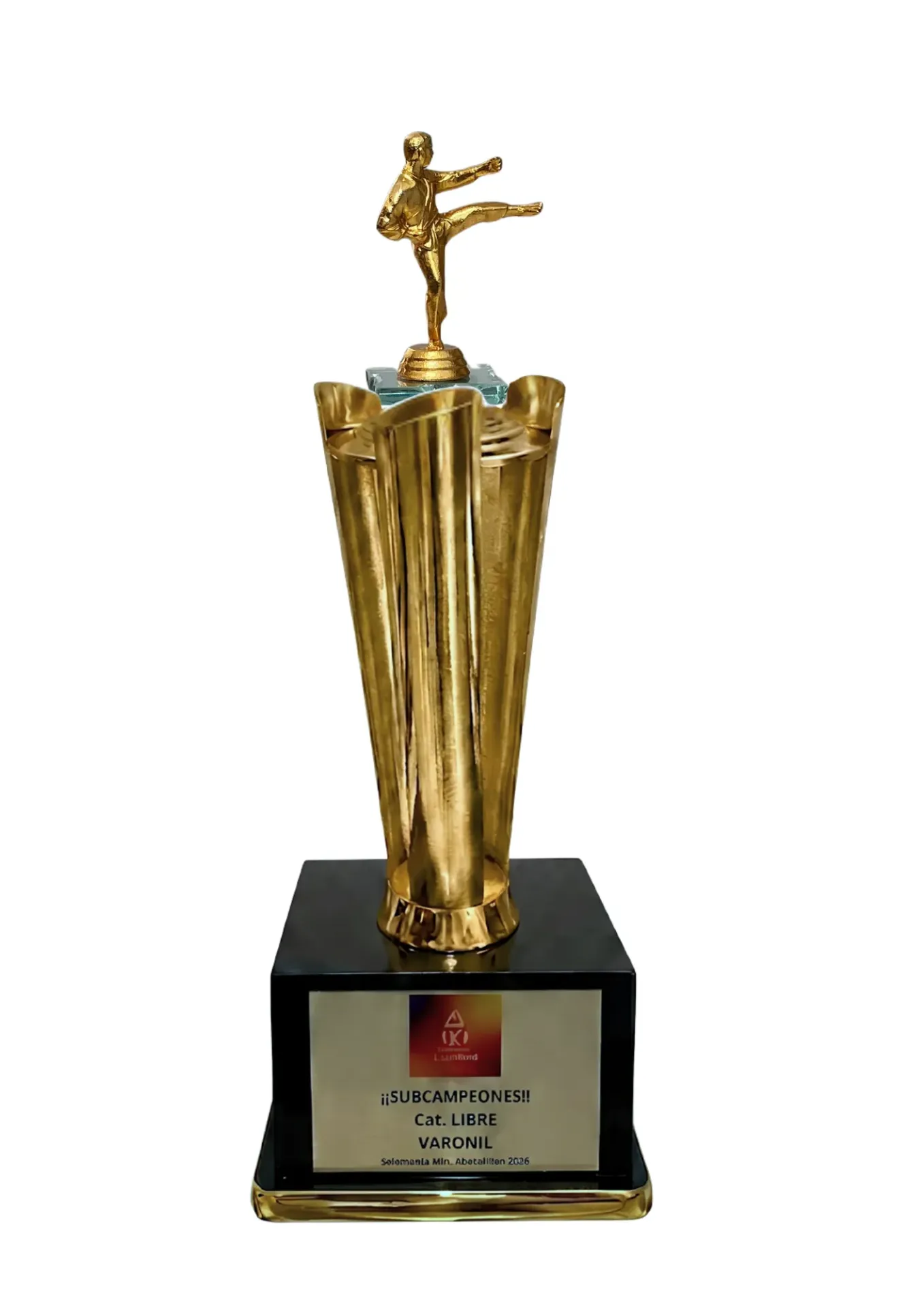 Antorcha Abierta Oro Artes Marciales 65 cm