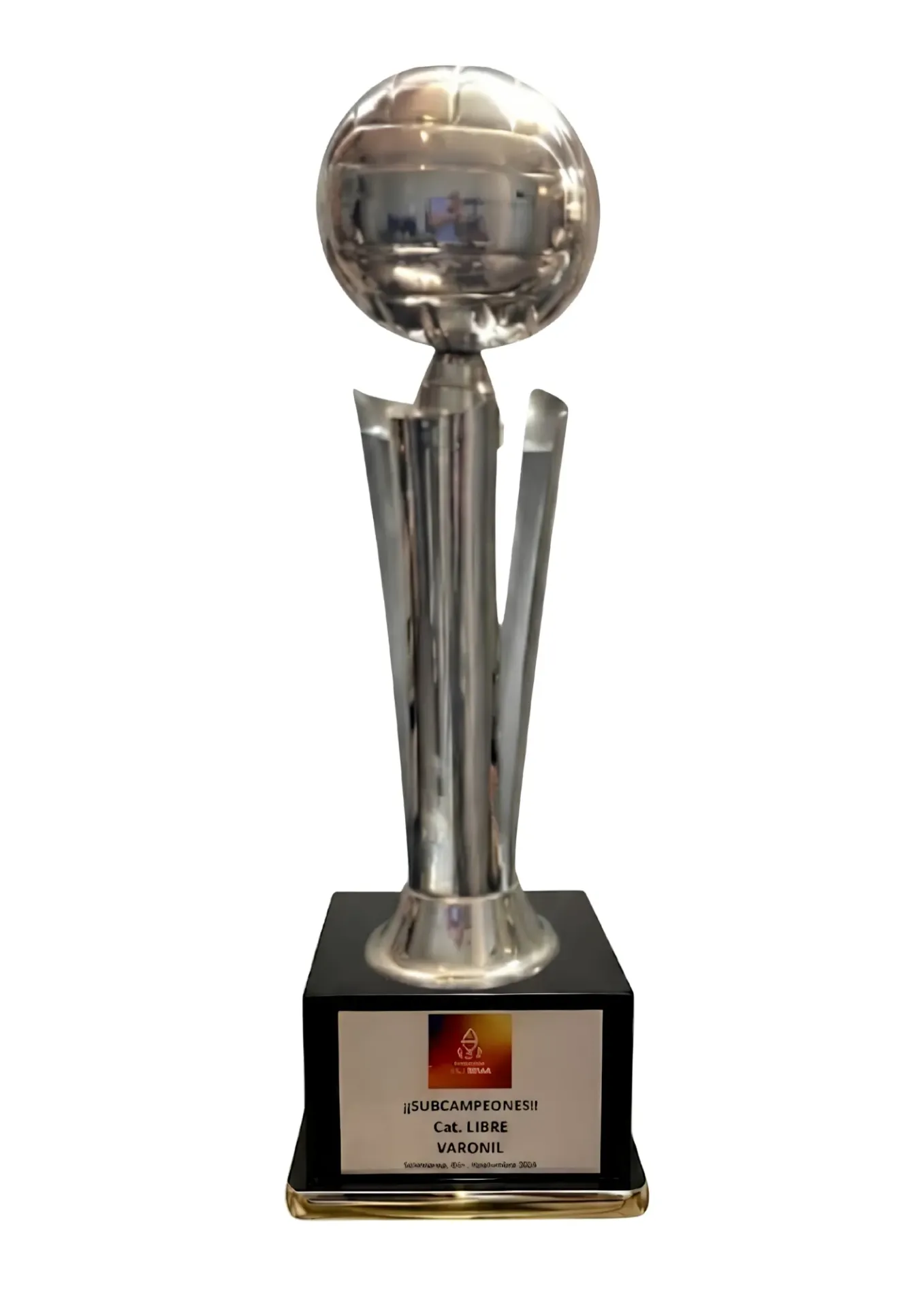 Antorcha Abierta Plata Voleybol 75 cm