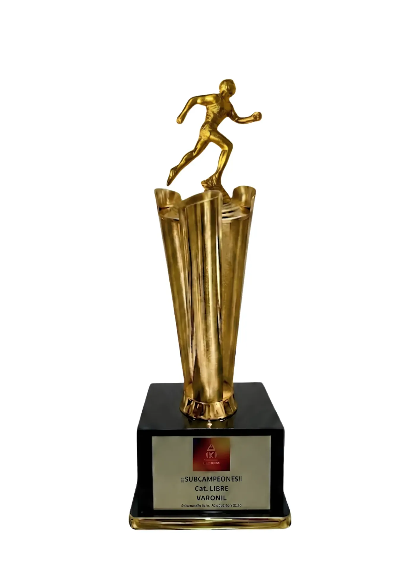 Antorcha Abierta Oro Atletismo 55 cm