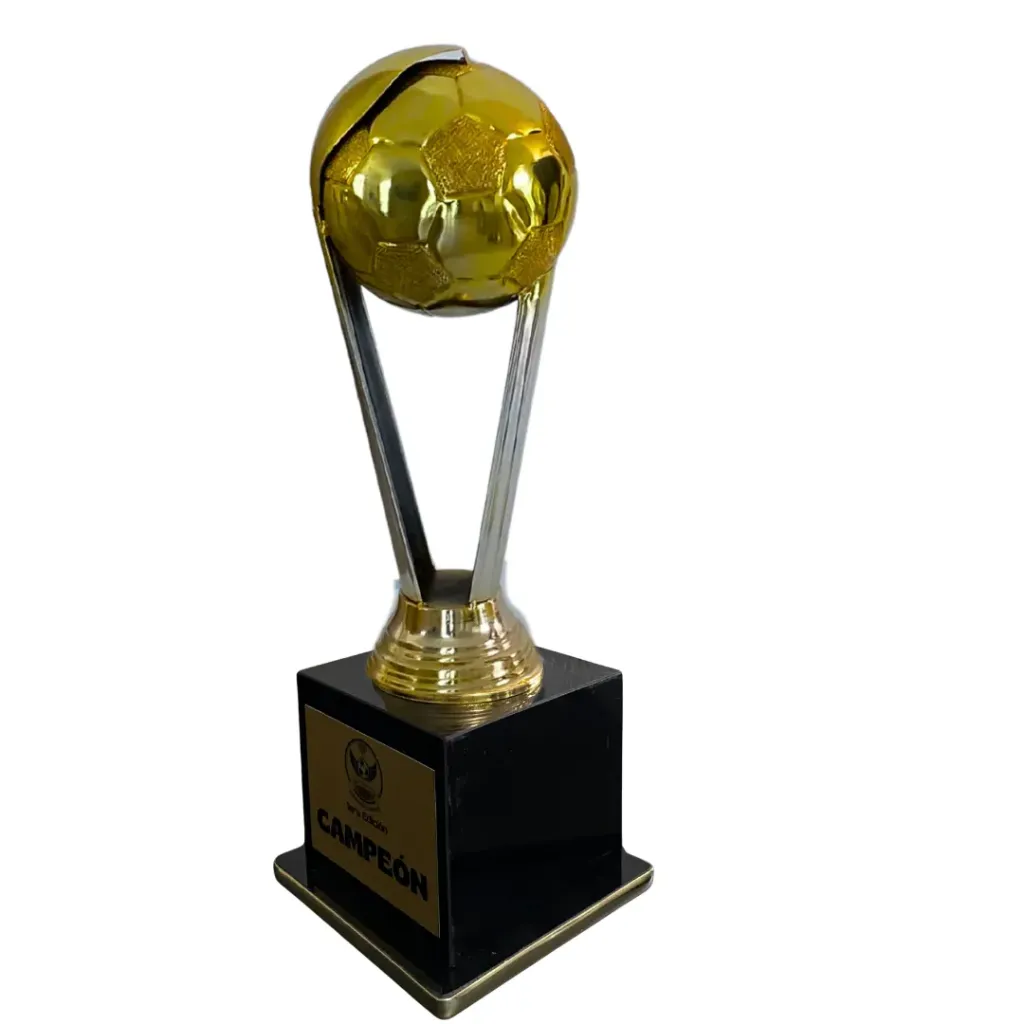 Liga Mx (Federación ) Oro con plata 65 cm 2º