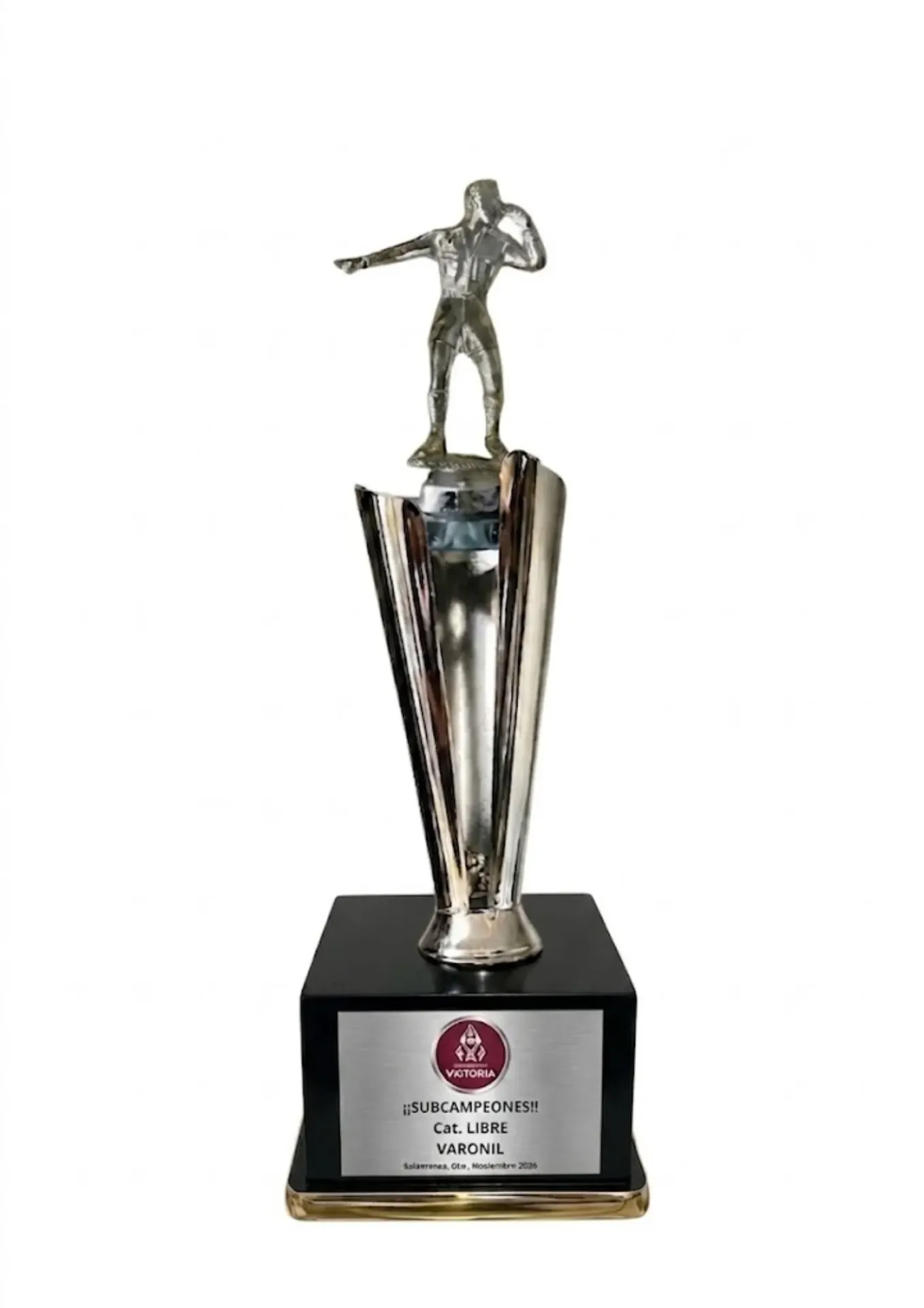 Antorcha Abierta Plata Arbitro/Cantante 75 cm