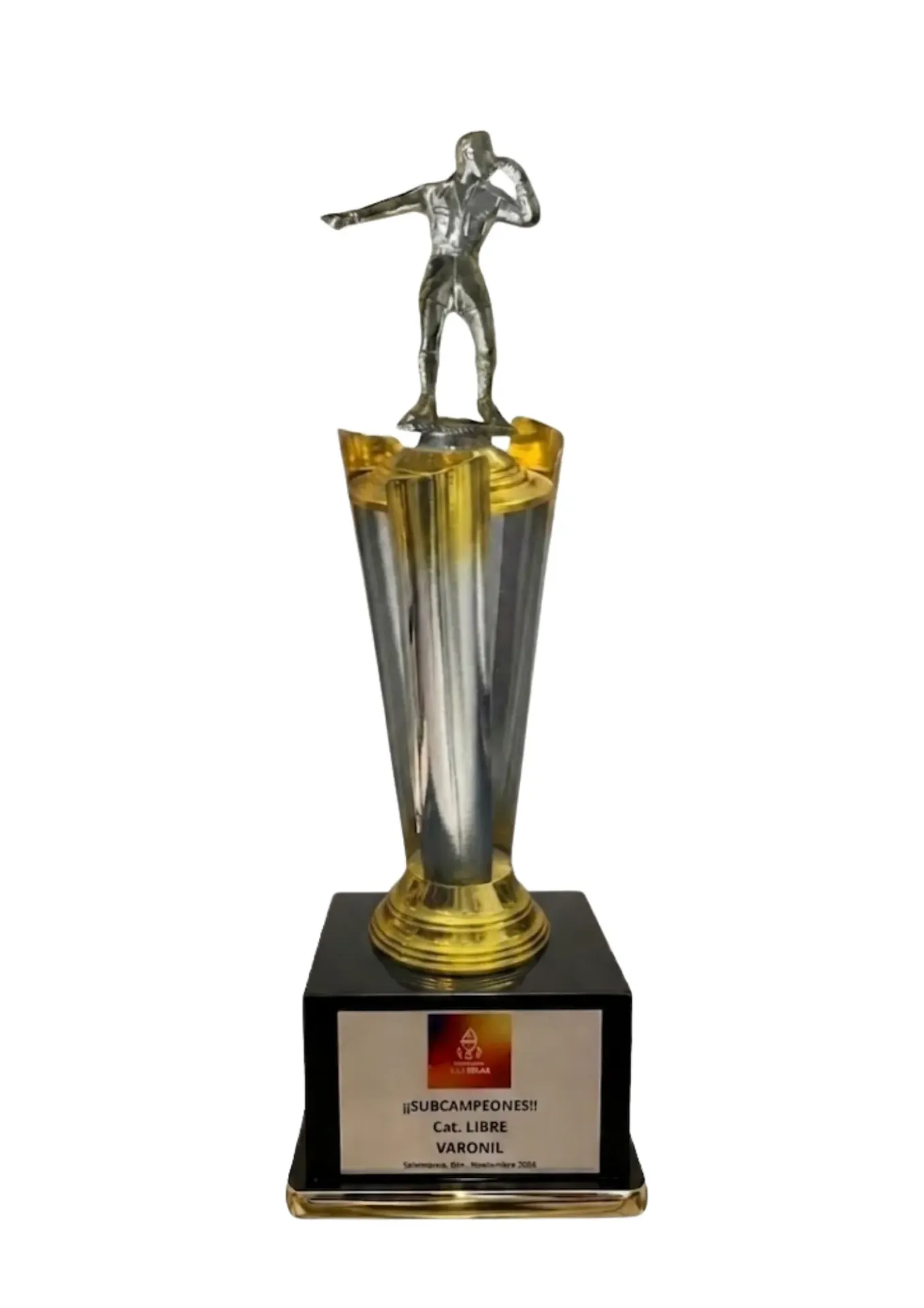 Antorcha Abierta Oro Con Plata Arbitro/Cantante  65 cm