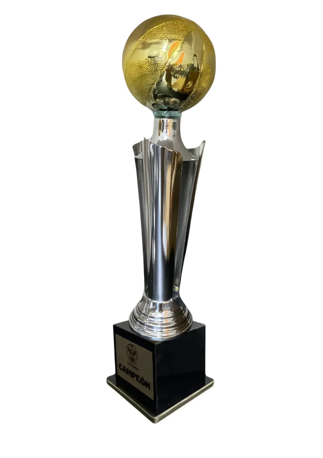 Antorcha Abierta Oro Con Plata Basketbol 65 cm