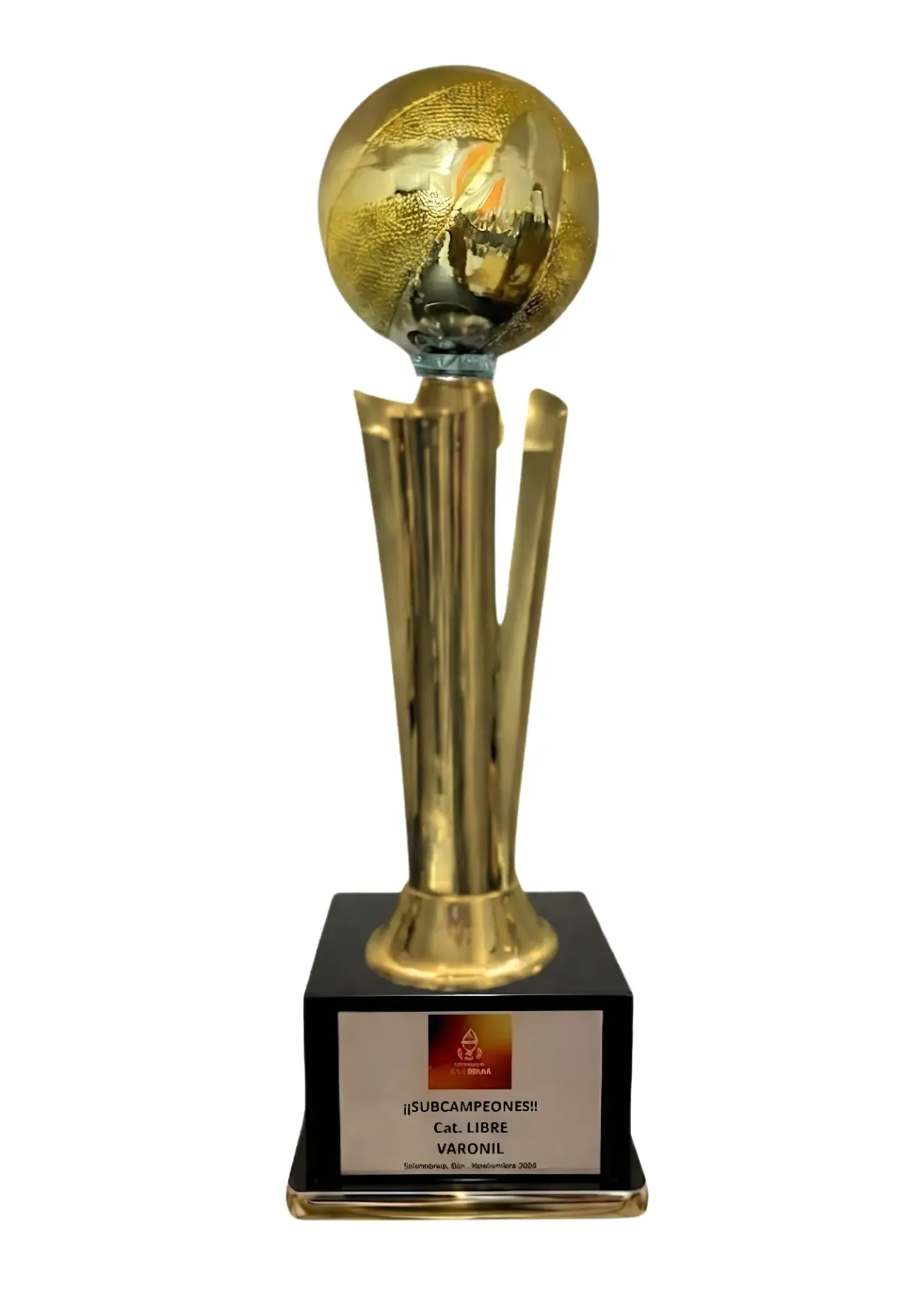 Antorcha Abierta Oro Basketbol  65 cm