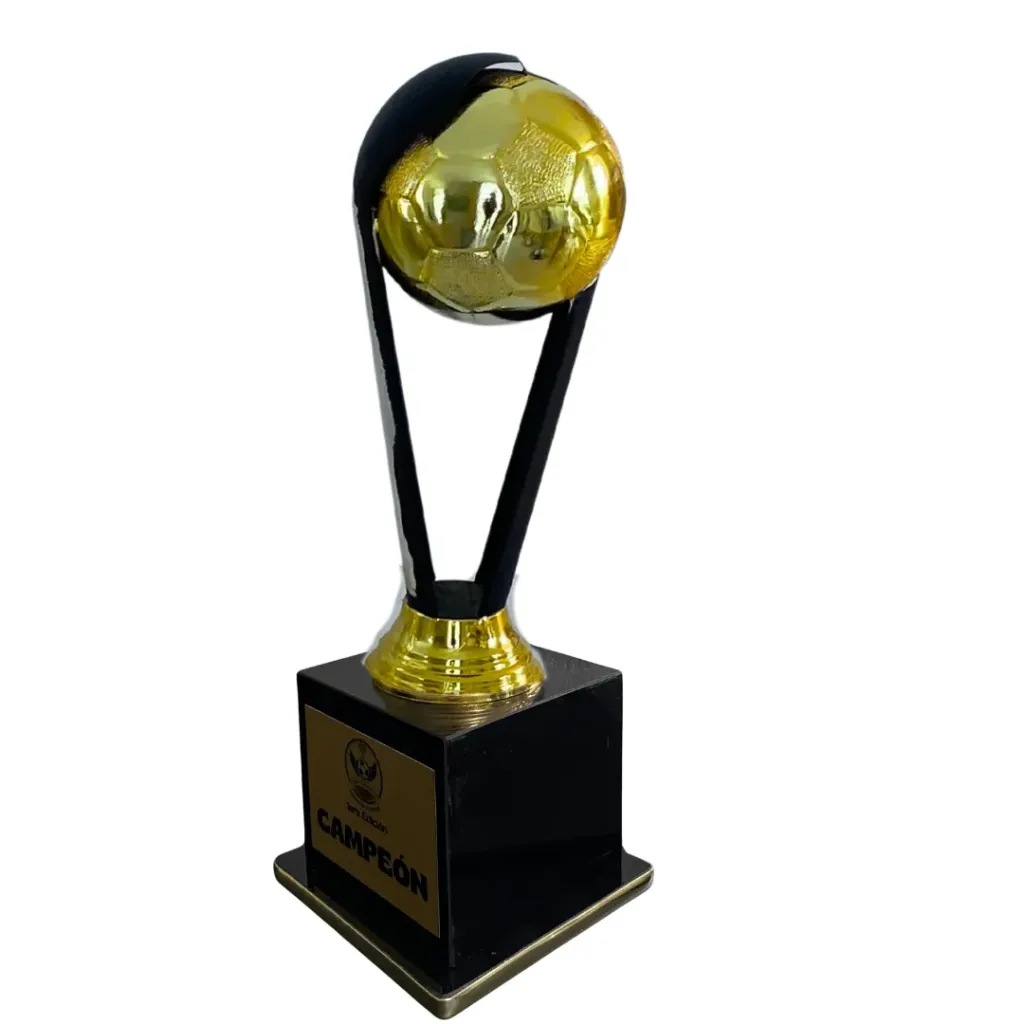 Liga Mx oro con plata 50 cm 4º