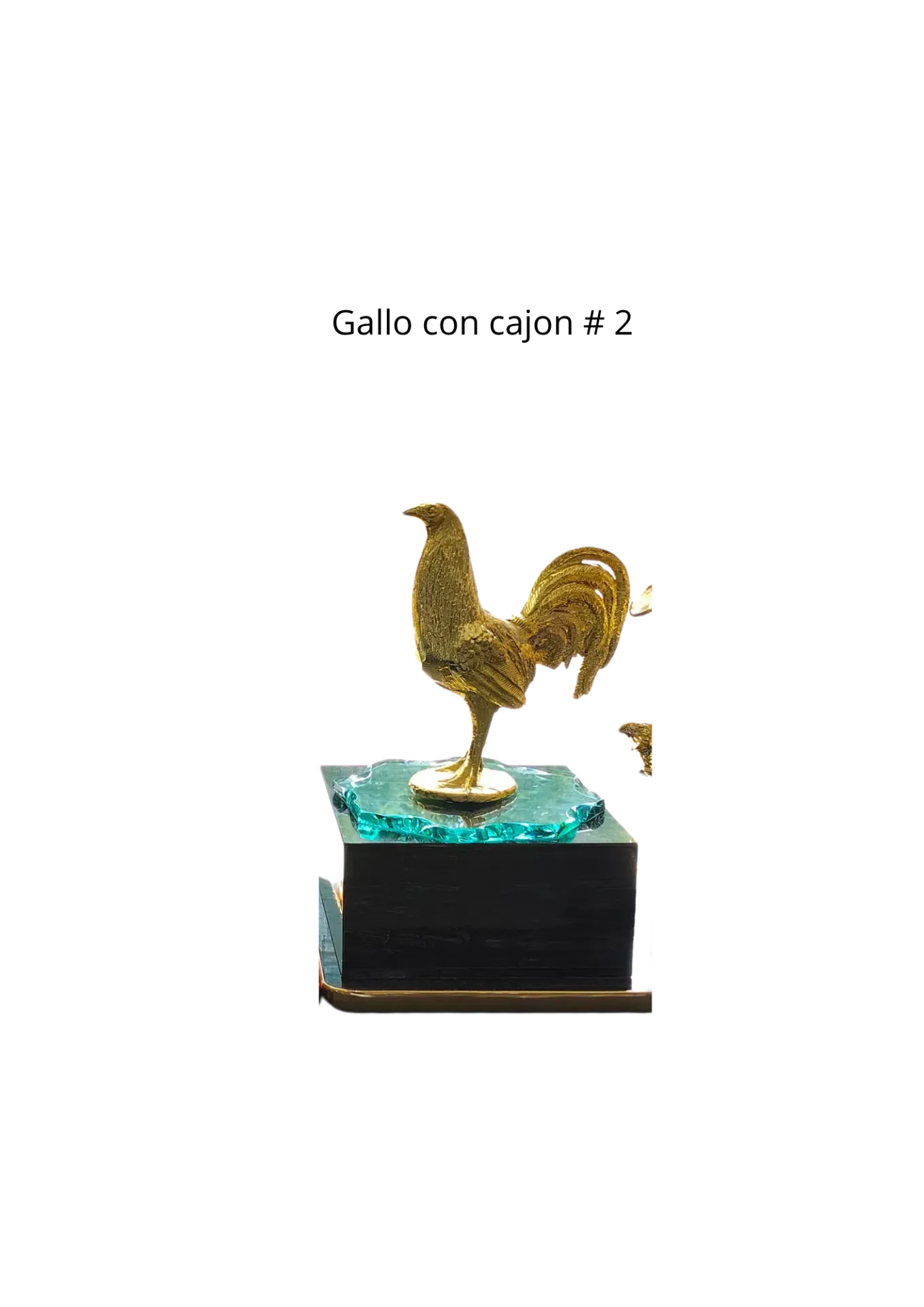 Gallo con cajon # 2