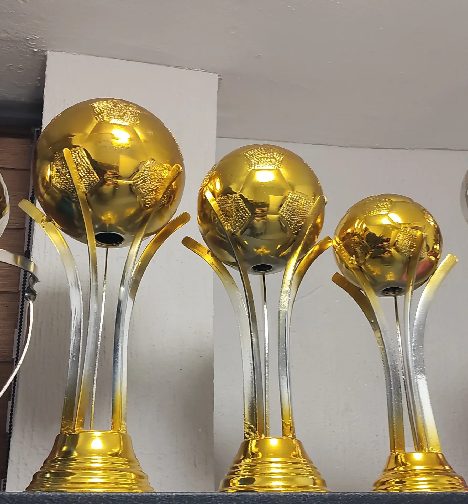Tercia Solera Oro con Plata Futbol