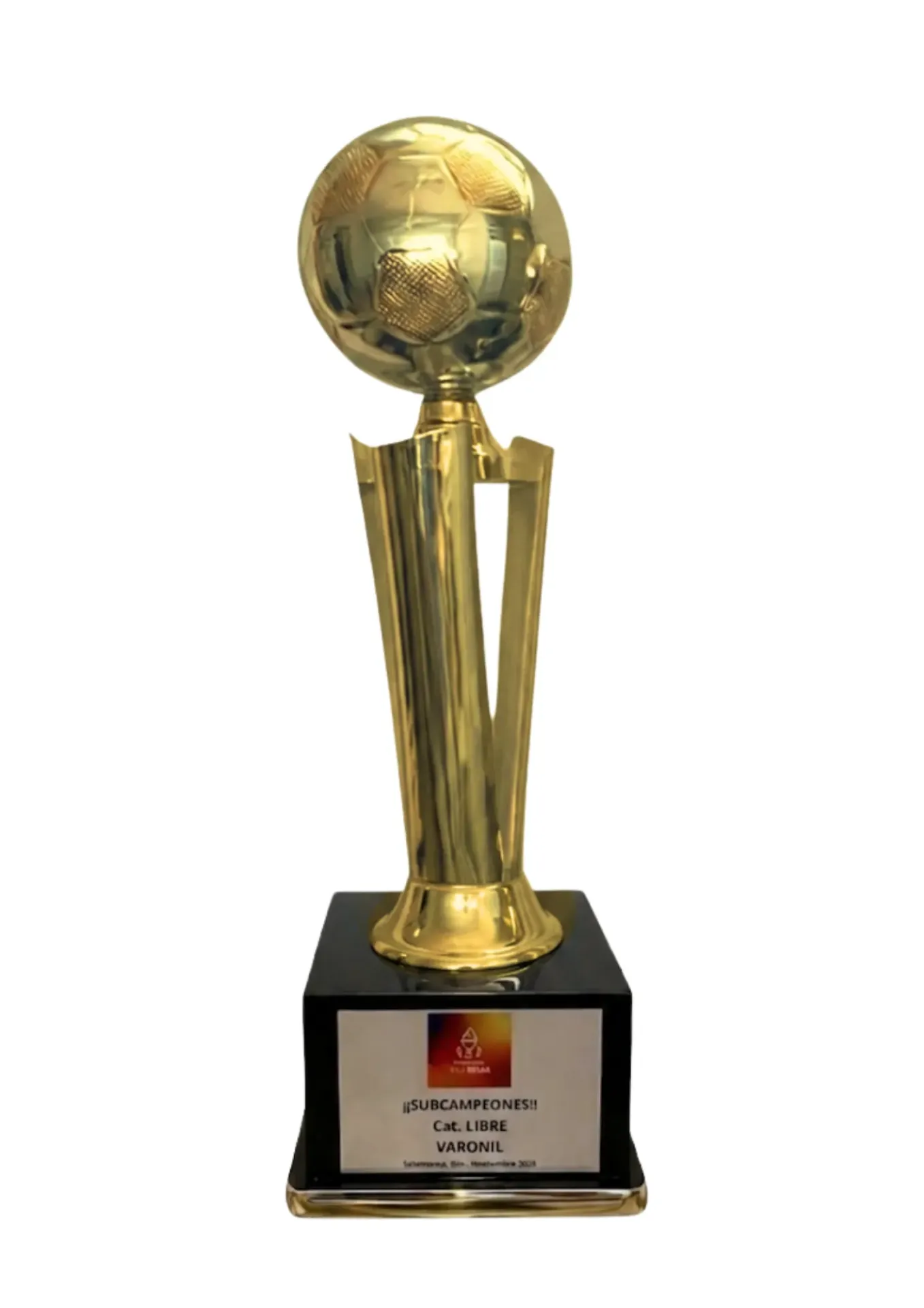 Antorcha Abierta Oro  Futbol 75 cm