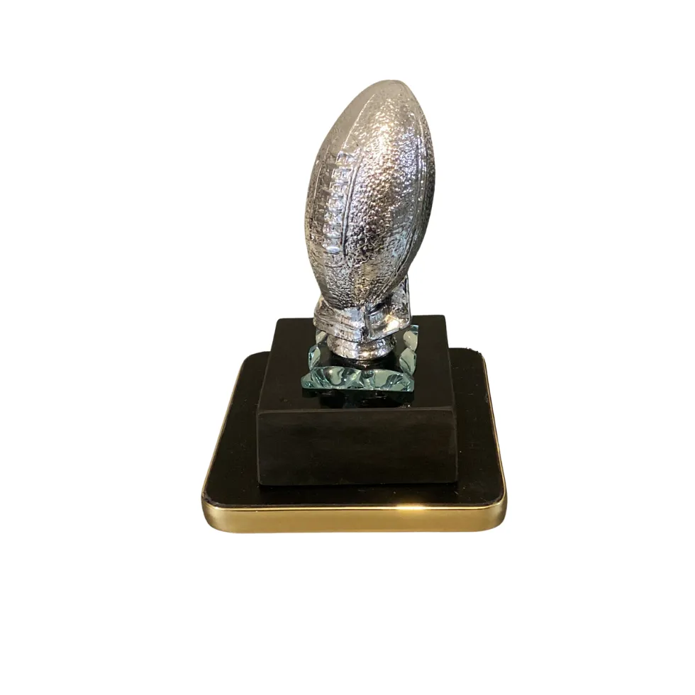 Balon americano-B plata 30 cm