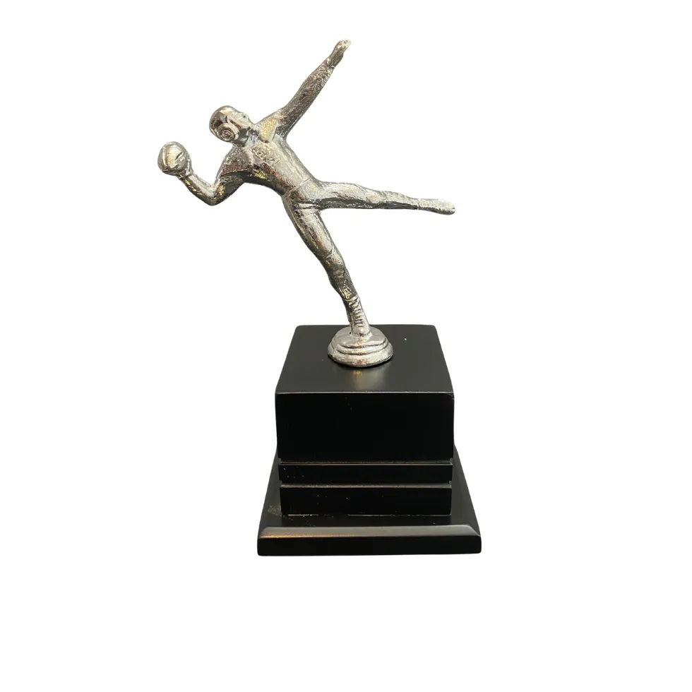 Balon americano-E plata 20 cm