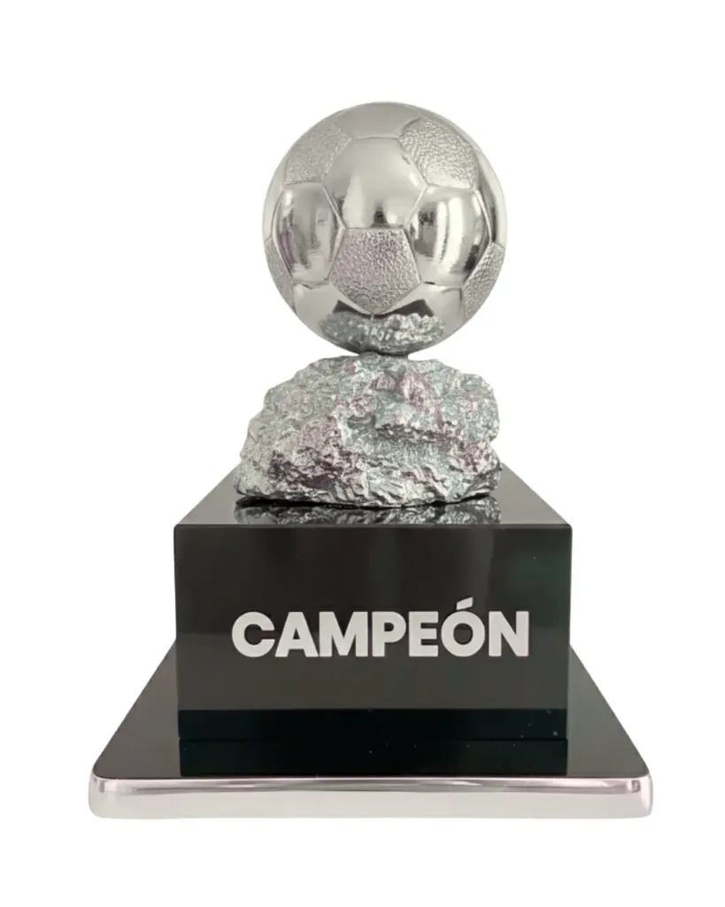 Mejor Jugador balon con piedra Plata