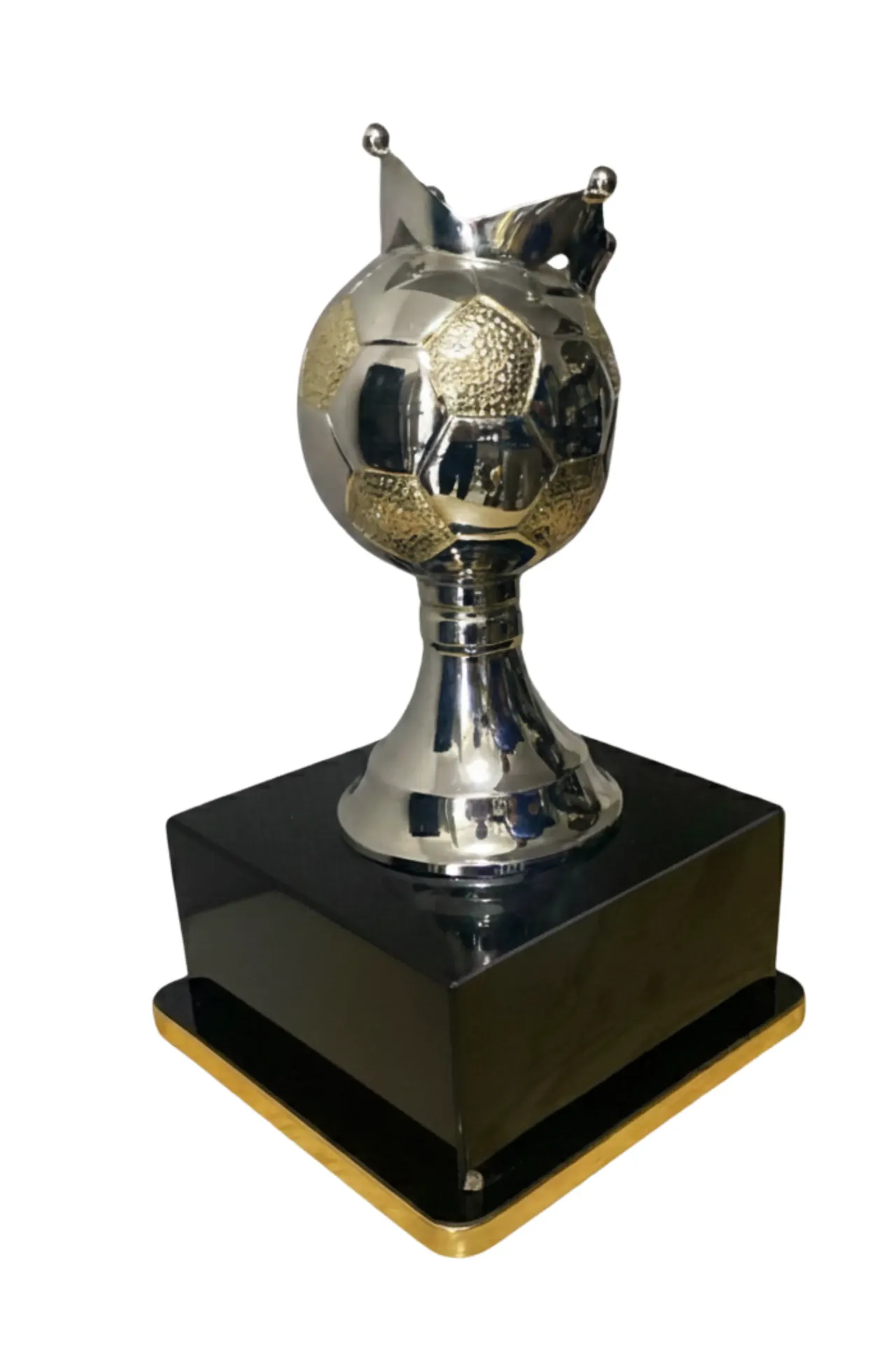 Balon con corona Plata Niza 40 cm