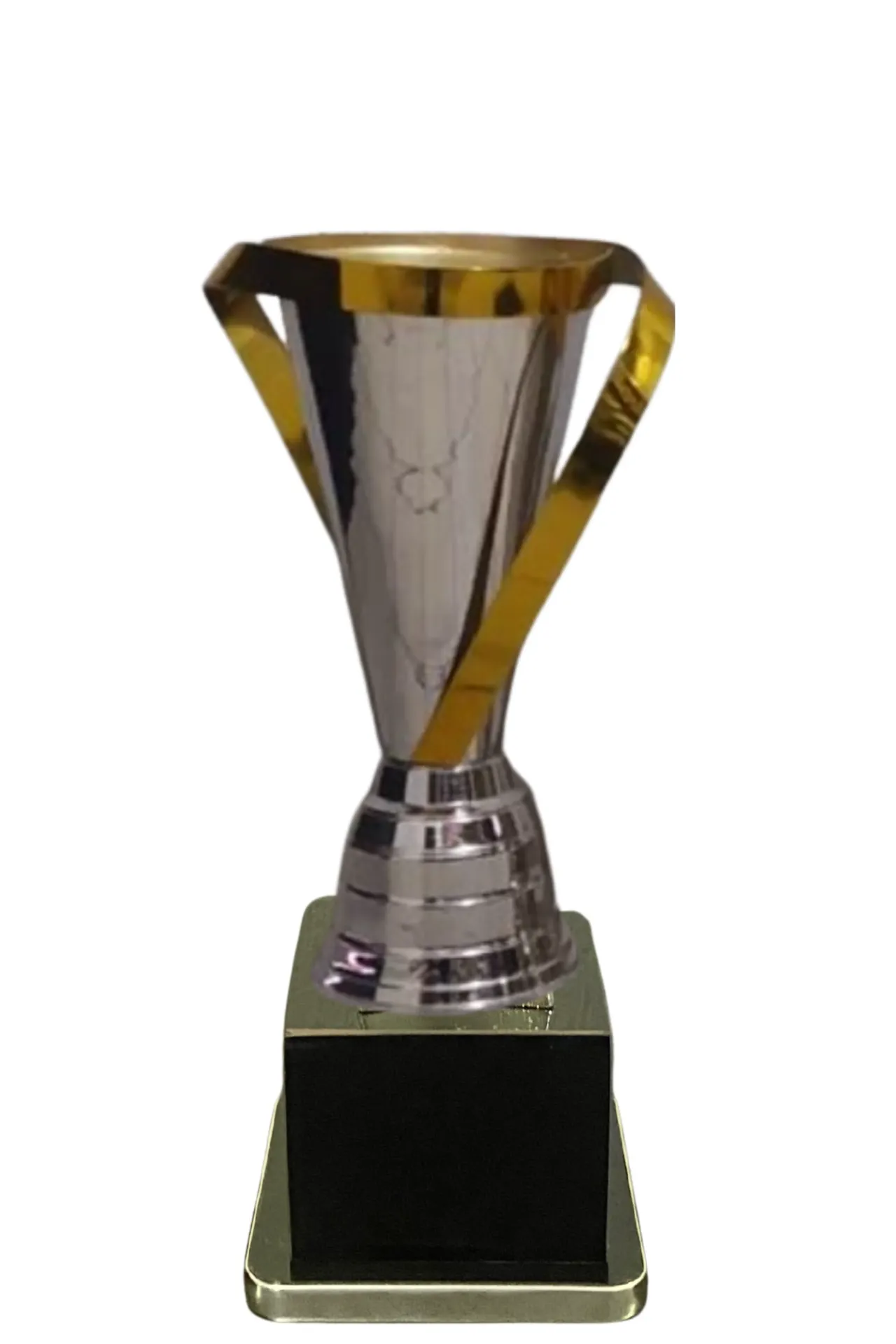 Copa merida oro con plata 75 cm