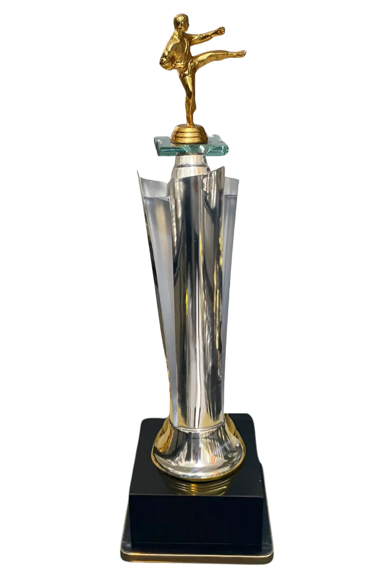 Antorcha Abierta Plata 75 cm Karate