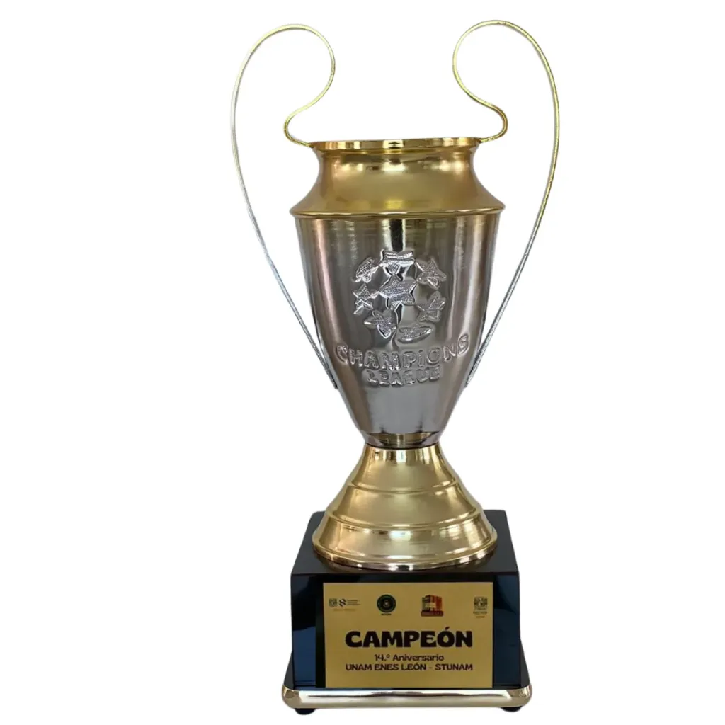 Champions (Orejona) Oro con Plata Futbol 80 cm 1º