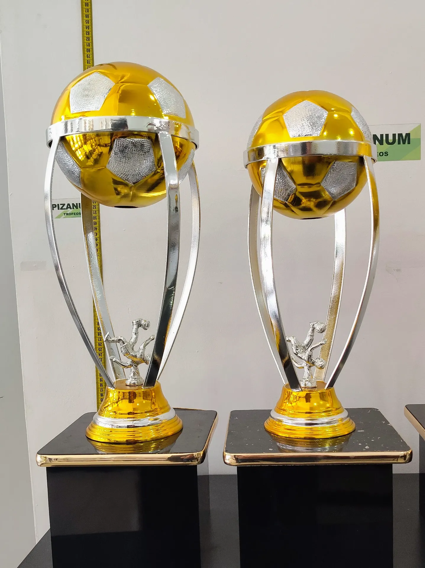 Dupla Globo Oro con Plata