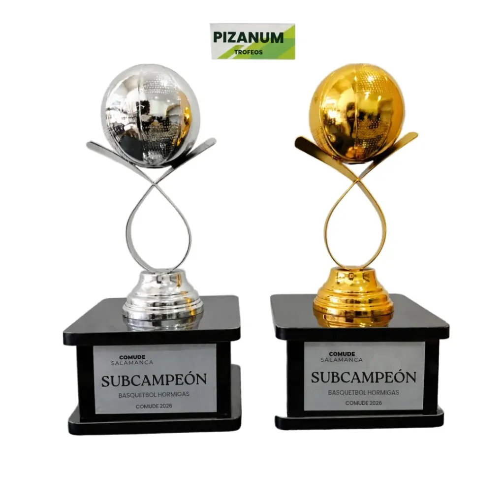 Dupla Ovalo ORO y Plata Basketbol