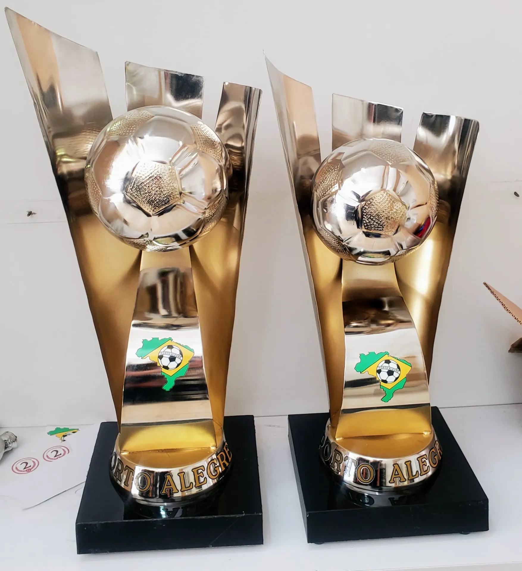 Dupla Concachampions Antiguo Futbol con Stickers Personalizados