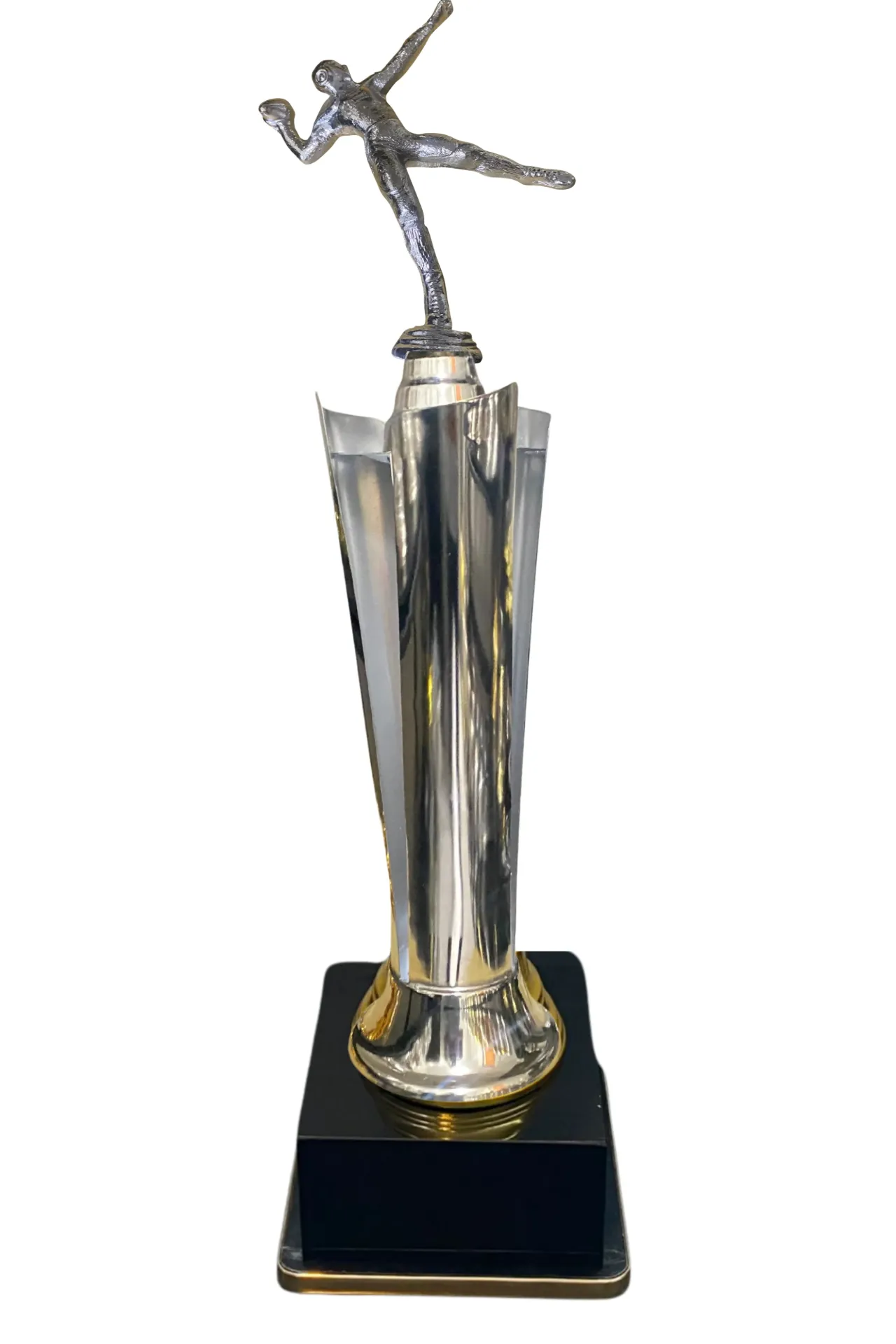 Antorcha Abierta Plata 75 cm Americano figura 2