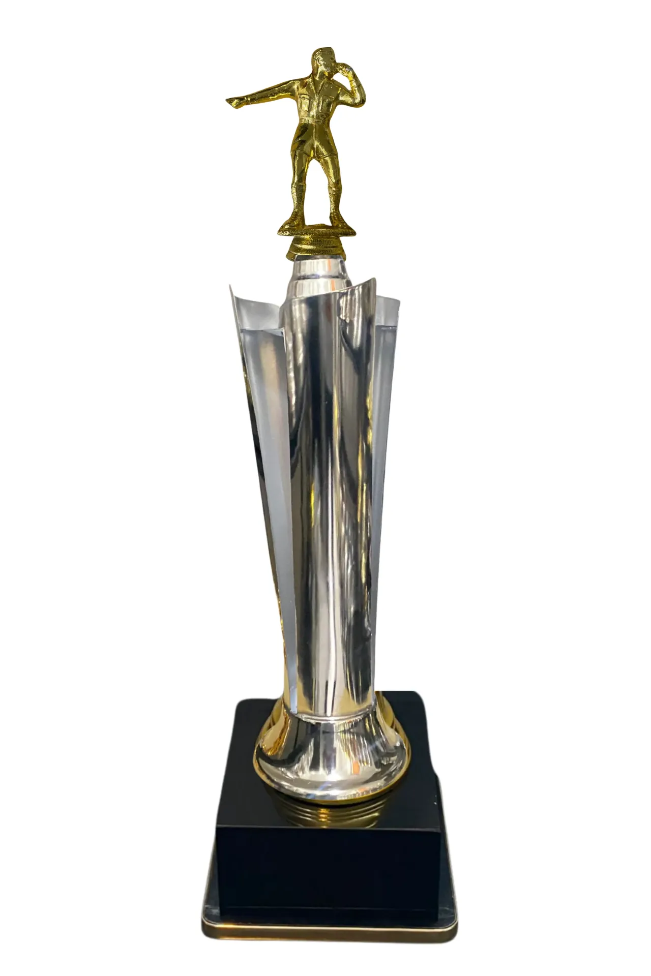 Antorcha Abierta Plata 75 cm Arbitro/cantante Oro