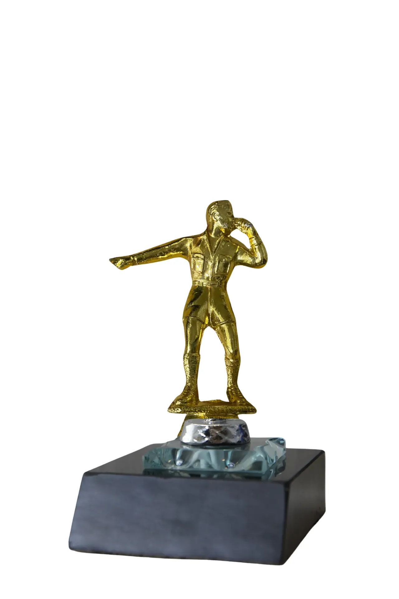 Base chica 25 cm Arbitro/cantante Oro