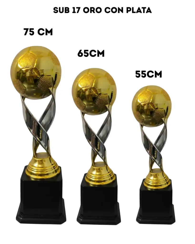 Tercia Sub 17 Oro con plata