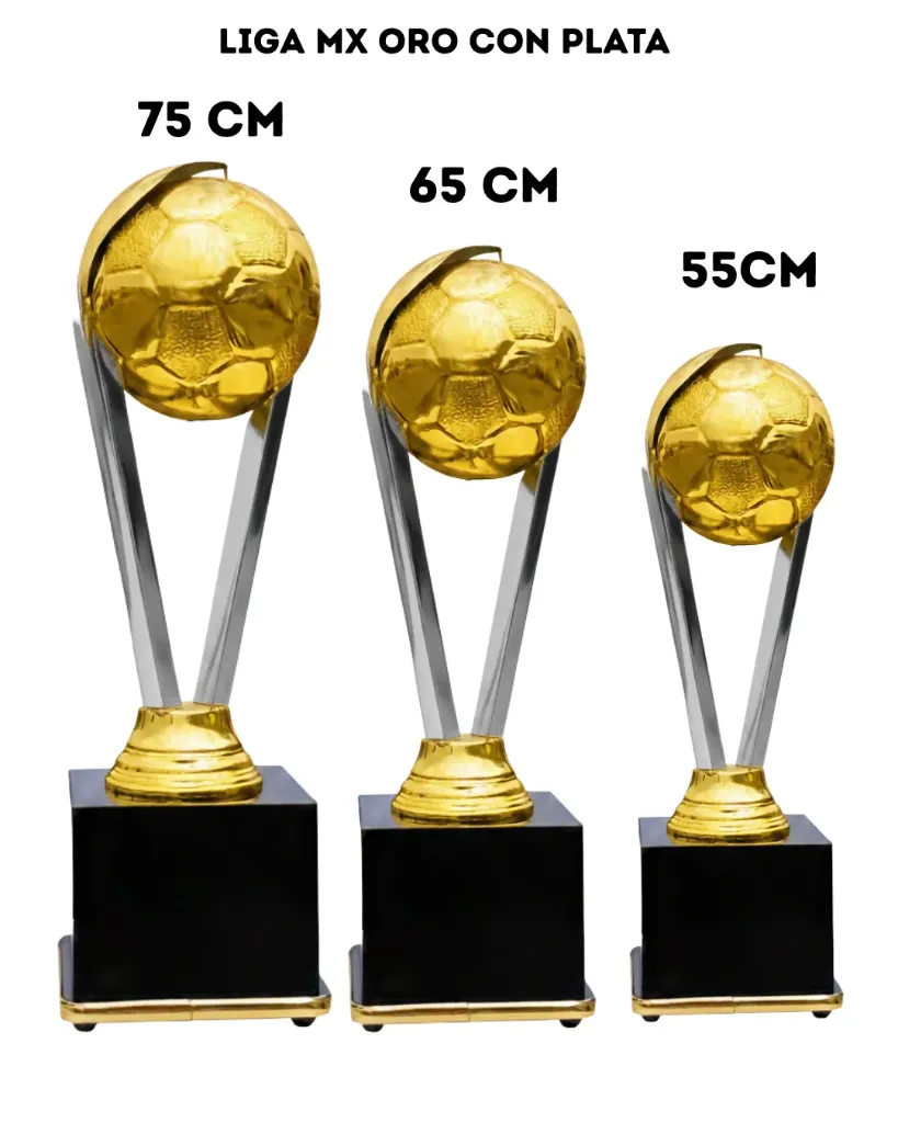 Tercia Liga MX oro con plata