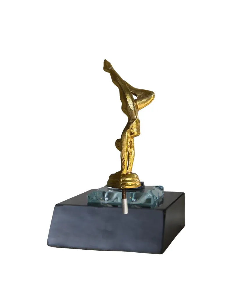 Base chica 25 cm Gimnasia Oro
