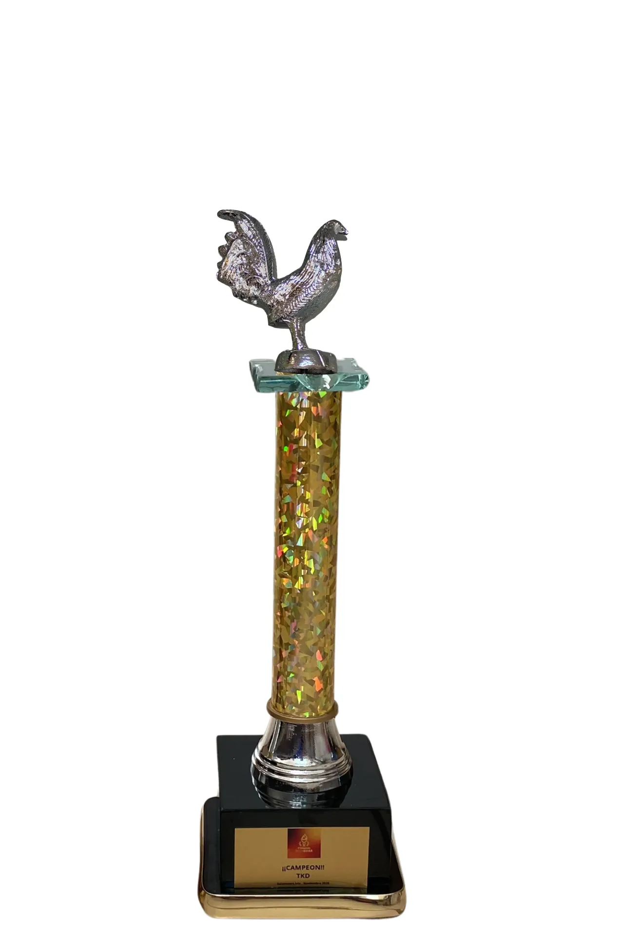 Individual 35 cm Gallo plata
