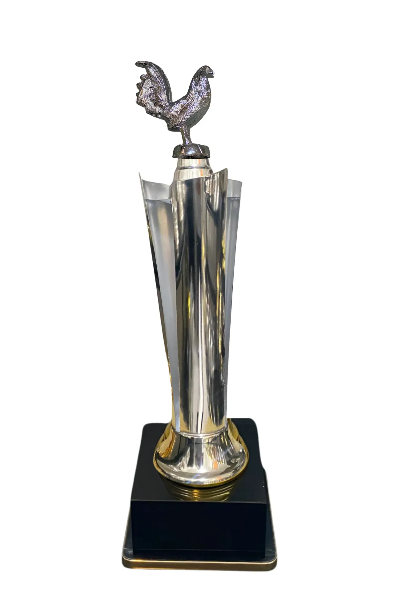 Antorcha Abierta Plata 75 cm Gallo plata