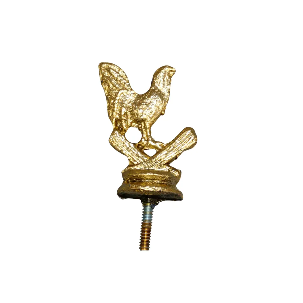 Figura gallo oro 3.9