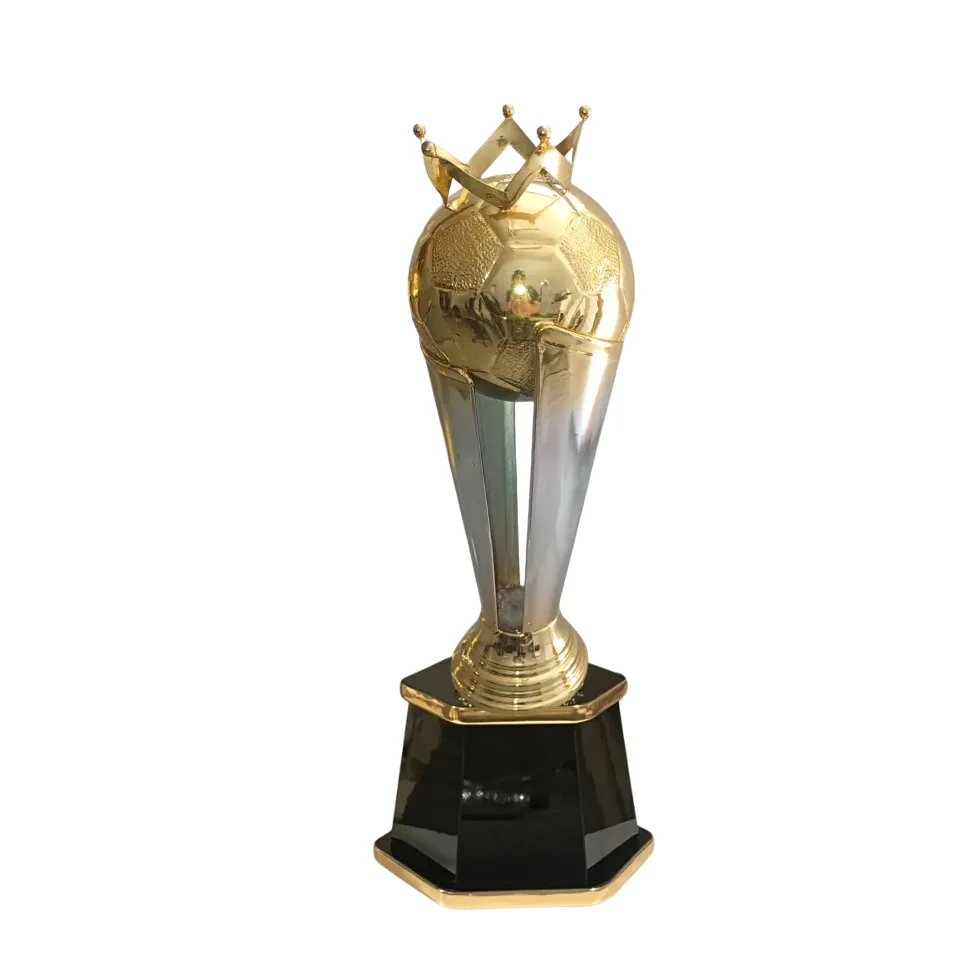 Antorcha Cerrada Oro con Plata Futbol 75 cm