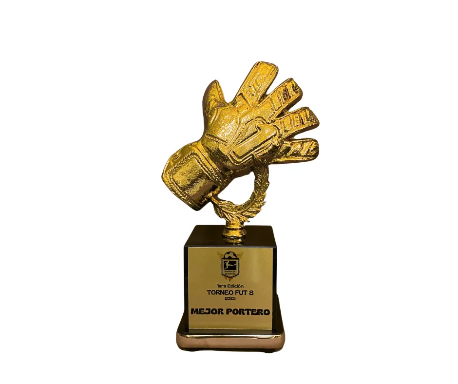 Guante Portero Oro Caja grande 35 CM