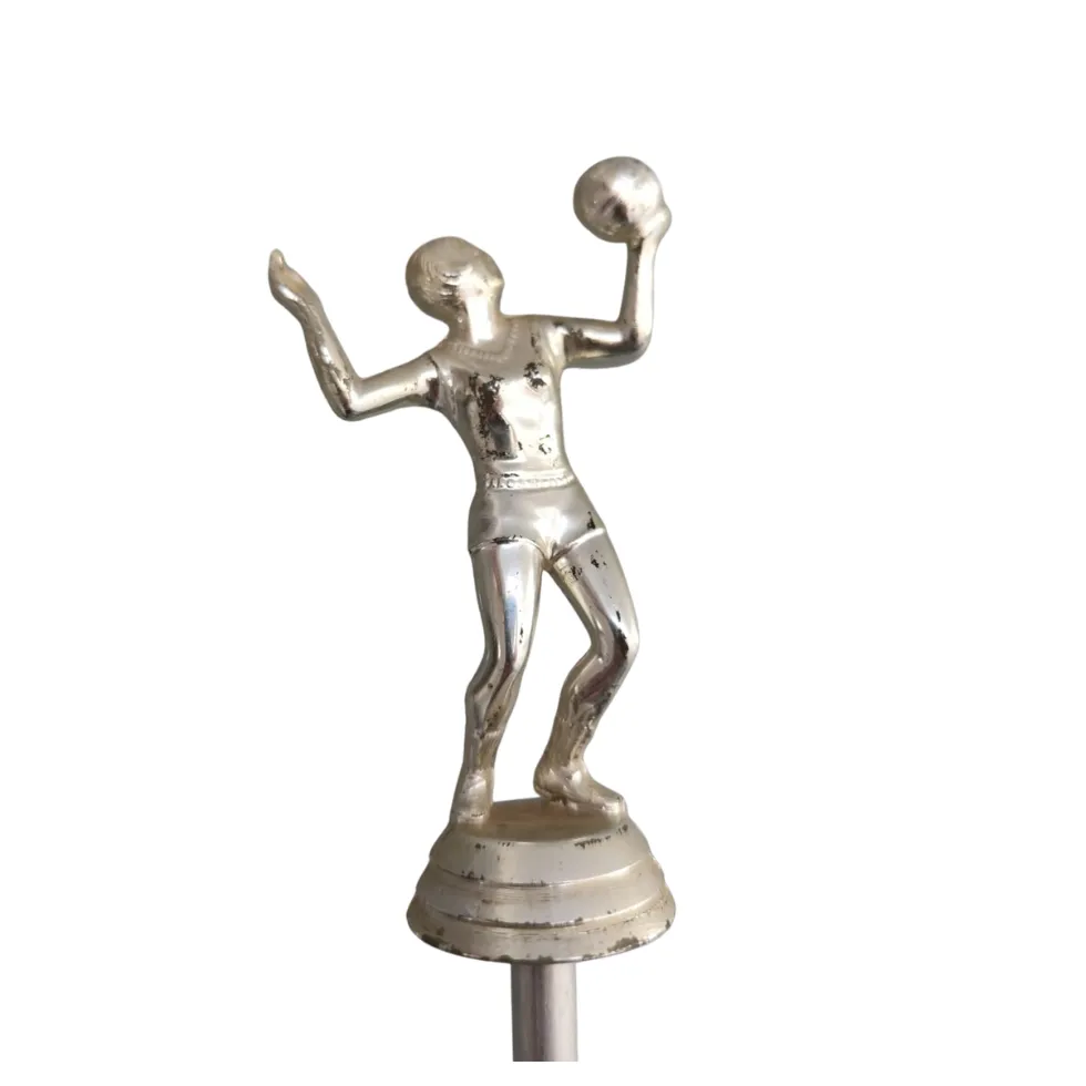 Figura Voley Plata Plástico