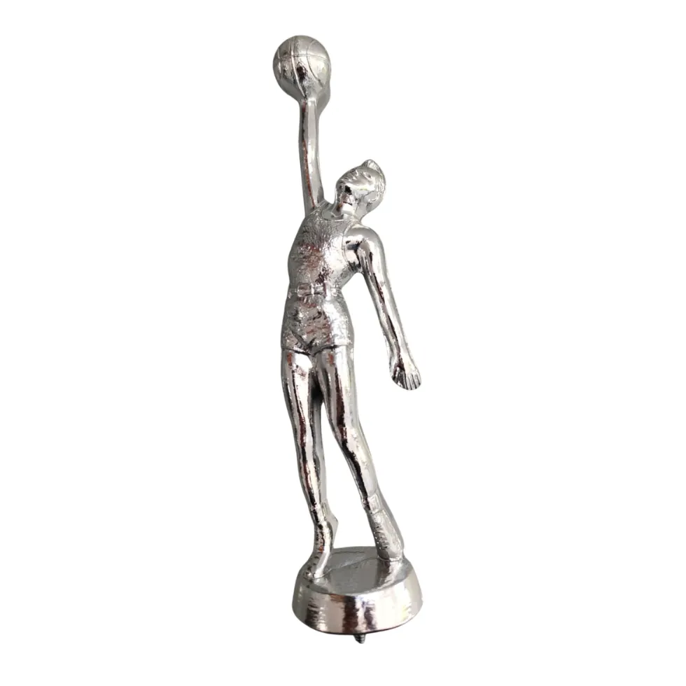 Figura Basquetbol Plata Grande