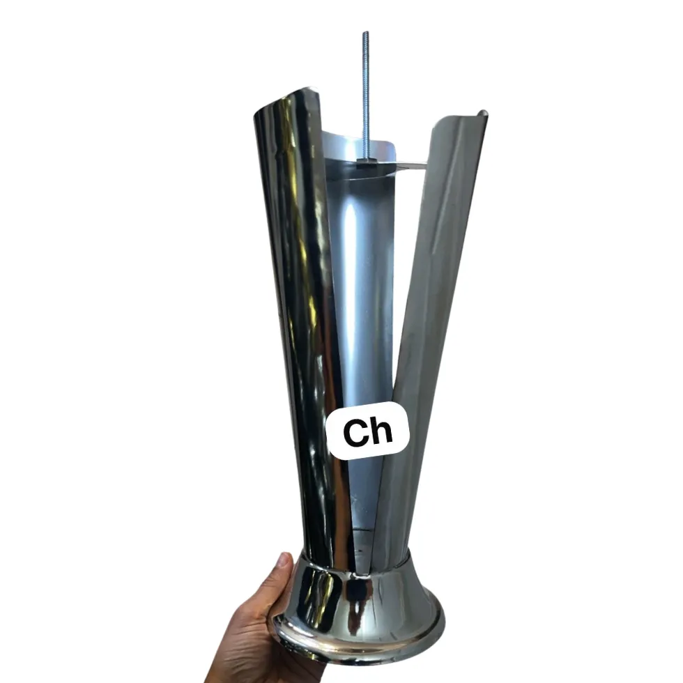 soporte antorcha abierta plata Chico